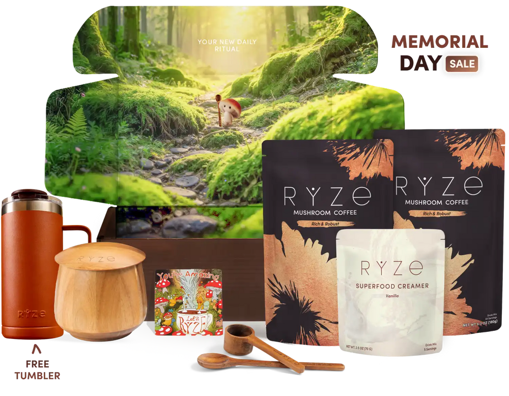 RYZE Ritual Set Dark Roast - Clean Energy Coffee